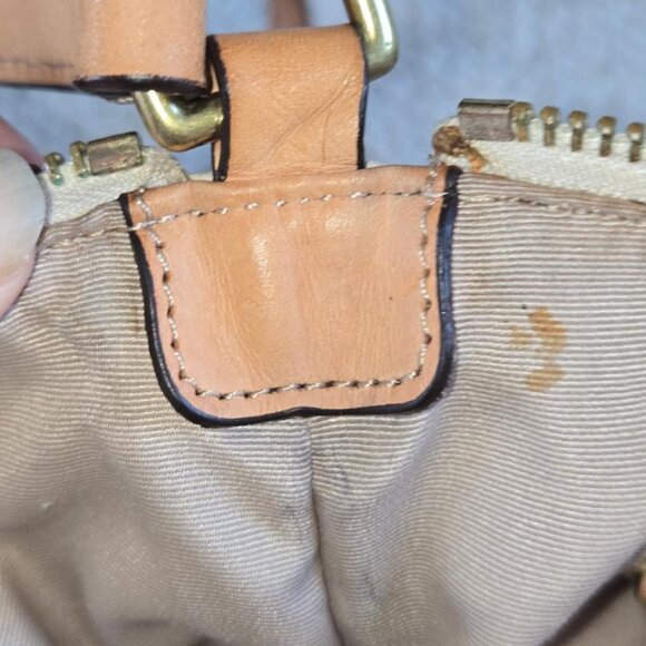 Coach Tatersall Heritage Peyton Crossbody and matching pouch - Picture 8 of 15